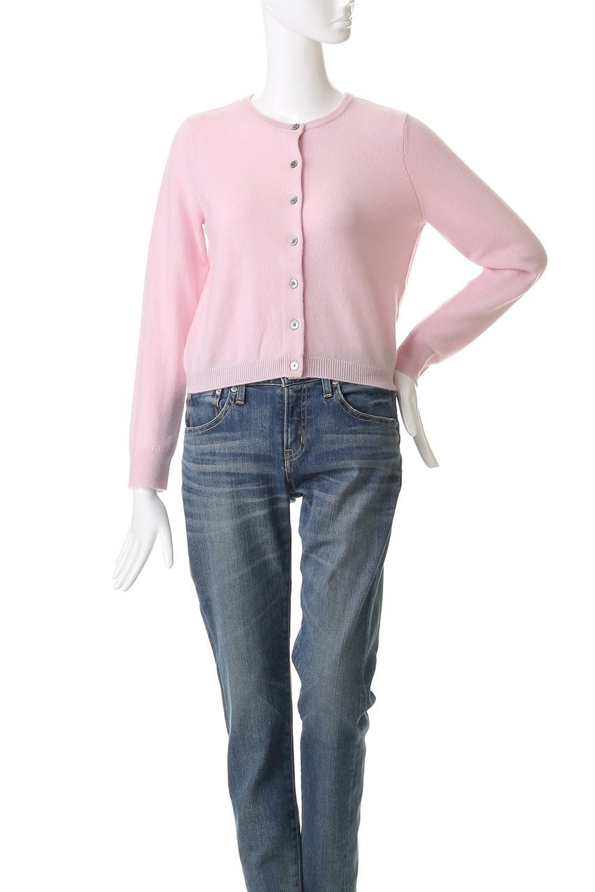 【デミーリー/DEMYLEE】のAVA シグネチャーカシミヤ クルーネックカーディガン 人気、トレンドファッション・服の通販 founy(ファニー) 　ファッション　Fashion　レディースファッション　Fashion for Women　トップス・カットソー　Cut & Sew Tops　ニット　Knit Tops & Sweaters　カーディガン・羽織り　Layered Style Cardigans　カーディガン　Cardigan, Knitwear　エレガント 上品　Elegant　定番　Standard, Basic Item　新作・新入荷　New Arrivals / New In　other-2|ID: prp329100004725101 ipo3291000000034144366