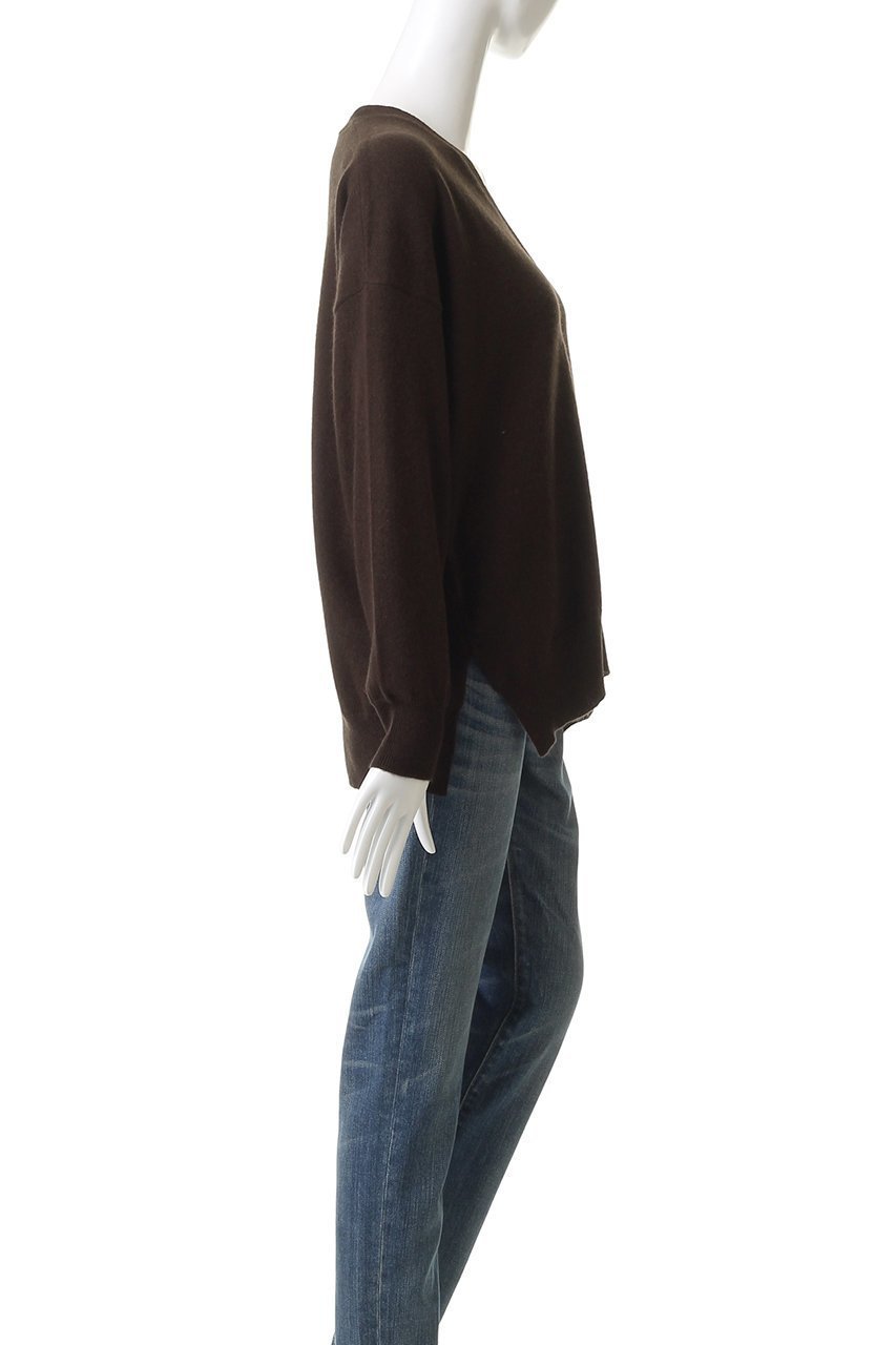 【デミーリー/DEMYLEE】のJAYLA シグネチャーカシミヤ サイドスリット Vネックカーディガン 人気、トレンドファッション・服の通販 founy(ファニー) 　ファッション　Fashion　レディースファッション　Fashion for Women　トップス・カットソー　Cut & Sew Tops　ニット　Knit Tops & Sweaters　カーディガン・羽織り　Layered Style Cardigans　Vネックトップス　V-Neck Tops / V-Cut Neckline Shirts　カーディガン　Cardigan, Knitwear　シンプル　Simple, Minimal　スリット　Slit, Slit Detail　トレンド　Trend, Trending Now　ボトム　Bottoms, Lower Wear　定番　Standard, Basic Item　新作・新入荷　New Arrivals / New In　other-3|ID: prp329100004727428 ipo3291000000034153249