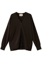 【デミーリー/DEMYLEE】のJAYLA シグネチャーカシミヤ サイドスリット Vネックカーディガン ブラウン|ID: prp329100004727428 ipo3291000000036243056