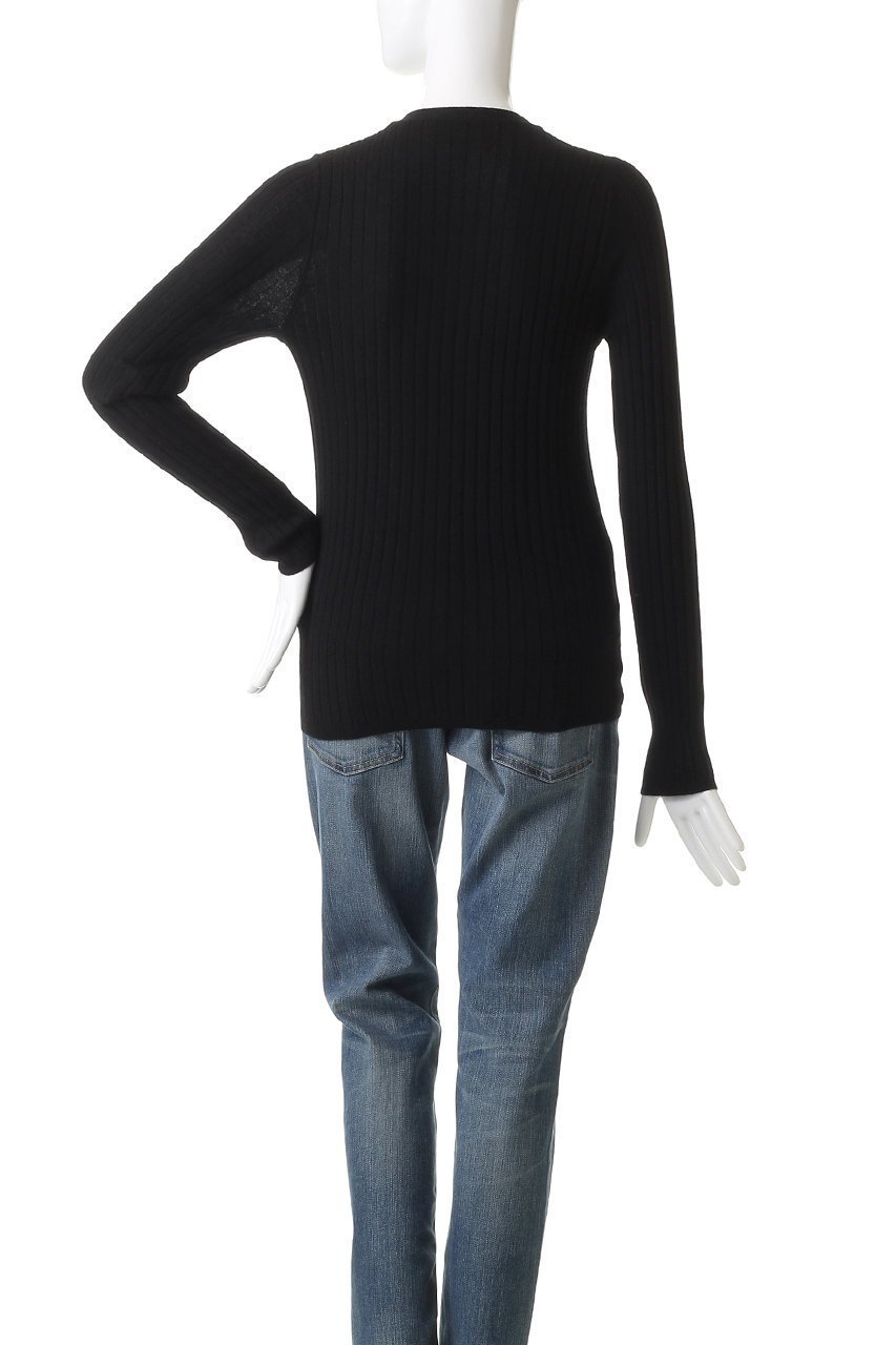 【デミーリー/DEMYLEE】のKELLY シグネチャーカシミヤ リブニットカーディガン 人気、トレンドファッション・服の通販 founy(ファニー) 　ファッション　Fashion　レディースファッション　Fashion for Women　トップス・カットソー　Cut & Sew Tops　ニット　Knit Tops & Sweaters　カーディガン・羽織り　Layered Style Cardigans　カーディガン　Cardigan, Knitwear　デニム　Denim, Jeans Material　フィット　Fit, Slim Fit　フレア　Flare, Flared　定番　Standard, Basic Item　other-4|ID: prp329100004727429 ipo3291000000036054938