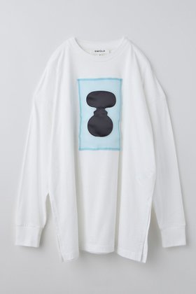 【エンフォルド/ENFOLD】の【10/15 12:00販売開始】FABRIC ART LONG-SLEEVE T-SHIRT/シャツ 人気、トレンドファッション・服の通販 founy(ファニー) ファッション Fashion レディースファッション Fashion for Women トップス・カットソー Cut & Sew Tops シャツ・ブラウス・オフィスカジュアル Elegant Blouses & Button-Ups ロングTシャツ・Tシャツ Longline T-Shirts & Tees カットソー・ベーシックTシャツ Cut-and-Sewn Tops / Stretch Tees & Basics スリーブ Sleeve, Long Sleeve / Short Sleeve バランス Balance, Style Balance モチーフ Motif, Design Theme ロング Long, Long-Length 今季 This Season, Current Season 定番 Standard, Basic Item 新作・新入荷 New Arrivals / New In |ID:prp329100004727431