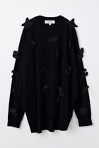 【エンフォルド/ENFOLD】の【10/15 12:00販売開始】CHAIR-MOTIF PULLOVER/プルオーバー 人気、トレンドファッション・服の通販 founy(ファニー) ファッション Fashion レディースファッション Fashion for Women トップス・カットソー Cut & Sew Tops ニット Knit Tops & Sweaters カジュアルプルオーバー・ニットトップス Pullovers & Knit Tops / Casual Pullovers バタフライ Butterfly, Butterfly Motif バランス Balance, Style Balance モチーフ Motif, Design Theme 新作・新入荷 New Arrivals / New In thumbnail ブラック|ID: prp329100004727433 ipo3291000000034153282