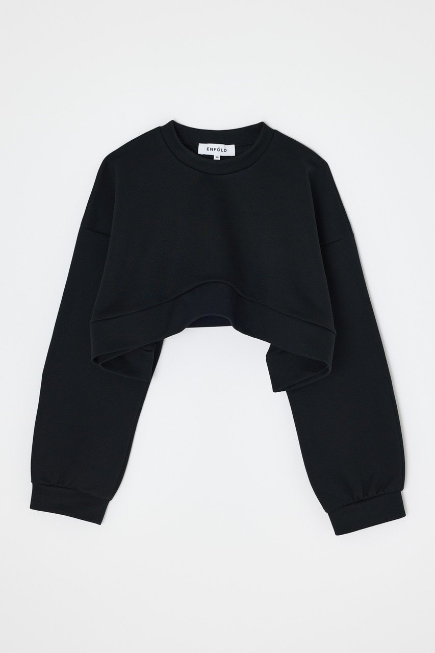【エンフォルド/ENFOLD】の【10/15 12:00販売開始】SWELL-HEM PULLOVER/プルオーバー インテリア・キッズ・メンズ・レディースファッション・服の通販 founy(ファニー) 　ファッション　Fashion　レディースファッション　Fashion for Women　トップス・カットソー　Cut & Sew Tops　ニット　Knit Tops & Sweaters　カジュアルプルオーバー・ニットトップス　Pullovers & Knit Tops / Casual Pullovers　おすすめ　Recommended / Our Picks　ショート　Short, Short Length　セットアップ　Set-Up, Coordinated Outfit　バランス　Balance, Style Balance　新作・新入荷　New Arrivals / New In　ブラック|ID: prp329100004727434 ipo3291000000034153287