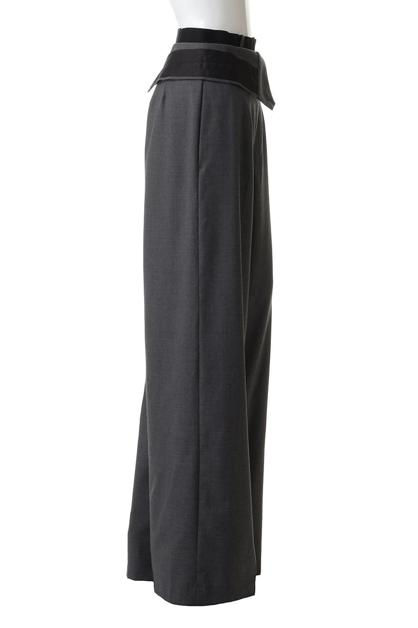 【エンフォルド/ENFOLD】のTWO-WAIST TROUSERS/トラウザーズ・パンツ 大人の最旬トレンドファッション＆コーディネート founy(ファウニー) 　ファッション　Fashion　レディースファッション　Fashion for Women　パンツ　Pants & Trousers　コンパクト　Compact, Small Size　スタイリッシュ　Stylish, Fashionable　ロング　Long, Long-Length　ワイド　Wide, Wide Fit　other-3|ID: prp329100004727443 ipo3291000000036676692
