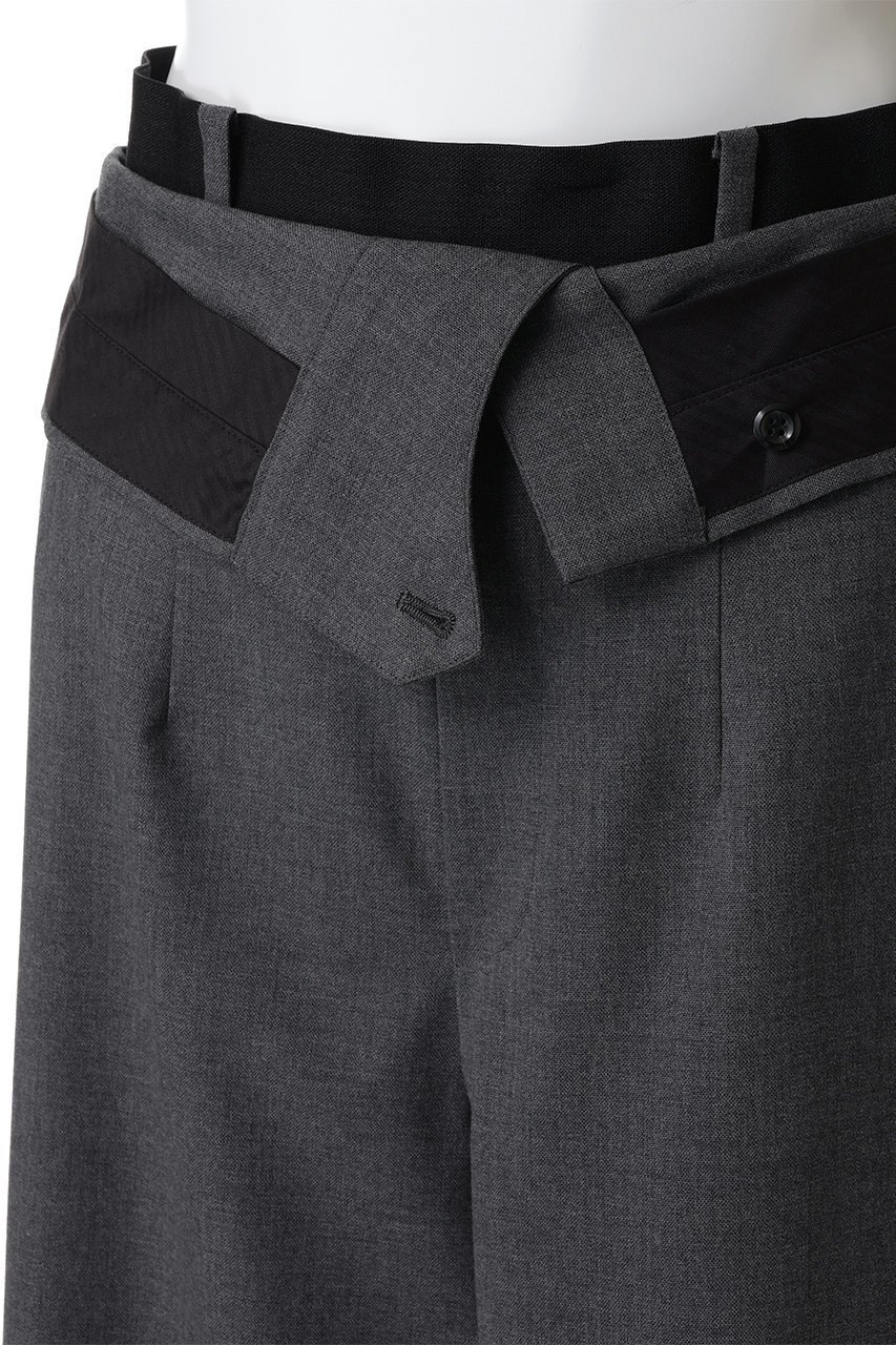 【エンフォルド/ENFOLD】のTWO-WAIST TROUSERS/トラウザーズ・パンツ 大人の最旬トレンドファッション＆コーディネート founy(ファウニー) 　ファッション　Fashion　レディースファッション　Fashion for Women　パンツ　Pants & Trousers　コンパクト　Compact, Small Size　スタイリッシュ　Stylish, Fashionable　ロング　Long, Long-Length　ワイド　Wide, Wide Fit　other-5|ID: prp329100004727443 ipo3291000000036676694