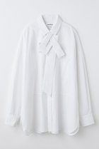 【エンフォルド/ENFOLD】の【10/15 12:00販売開始】ASYMMETRY BOW-TIE SHIRT/シャツ ホワイト|ID: prp329100004727444 ipo3291000000034153334