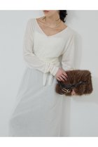 【ガリャルダガランテ/GALLARDAGALANTE】の【25th記念アイテム】ベルト付きロングニットワンピース 人気、トレンドファッション・服の通販 founy(ファニー) ファッション Fashion レディースファッション Fashion for Women ワンピース Dresses ニットワンピース Knit Dresses チュニック Tunic Tops & Dresses ベルト&ウエストマーク Belts & Waist Accessories インナー Innerwear シアー Sheer, See-Through シンプル Simple, Minimal チュニック Tunic, Long Top ロング Long, Long-Length 新作・新入荷 New Arrivals / New In thumbnail オフホワイト|ID: prp329100004727447 ipo3291000000034153358