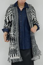 【ガリャルダガランテ/GALLARDAGALANTE】の【25th記念アイテム】フリンジニットガウン 人気、トレンドファッション・服の通販 founy(ファニー) ファッション Fashion レディースファッション Fashion for Women アウター Coat / Outerwear Collection コート・ロングコート・ピーコート Long Coats, Peacoats & More カーディガン Cardigan, Knitwear デニム Denim, Jeans Material フリンジ Fringe, Tassel ボヘミアン Bohemian, Ethnic Style 新作・新入荷 New Arrivals / New In A/W・秋冬 Autumn/Winter thumbnail ホワイト|ID: prp329100004727449 ipo3291000000034153378