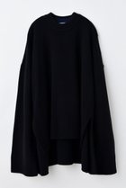 【ナゴンスタンス/nagonstans】の【10/15 12:00販売開始】wide box pullover/プルオーバー 人気、トレンドファッション・服の通販 founy(ファニー) ファッション Fashion レディースファッション Fashion for Women トップス・カットソー Cut & Sew Tops ニット Knit Tops & Sweaters カジュアルプルオーバー・ニットトップス Pullovers & Knit Tops / Casual Pullovers スリット Slit, Slit Detail バランス Balance, Style Balance 新作・新入荷 New Arrivals / New In thumbnail Black|ID: prp329100004727454 ipo3291000000034153408