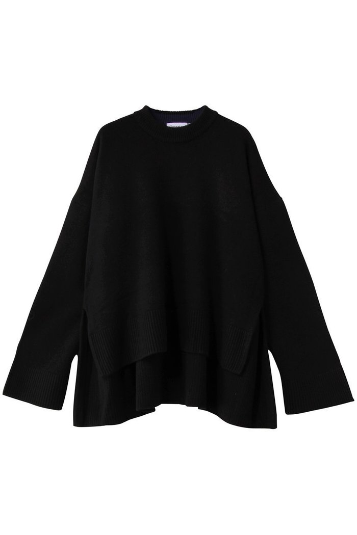 【ナゴンスタンス/nagonstans】のwide box pullover/プルオーバー インテリア・キッズ・メンズ・レディースファッション・服の通販 founy(ファウニー) https://founy.com/ ファッション Fashion レディースファッション Fashion for Women トップス・カットソー Cut & Sew Tops ニット Knit Tops & Sweaters カジュアルプルオーバー・ニットトップス Pullovers & Knit Tops / Casual Pullovers スリット Slit, Slit Detail バランス Balance, Style Balance |ID: prp329100004727454 ipo3291000000035617535