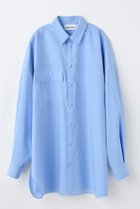 【ナゴンスタンス/nagonstans】の【10/15 12:00販売開始】double-pockets shirt/シャツ 人気、トレンドファッション・服の通販 founy(ファニー) ファッション Fashion レディースファッション Fashion for Women トップス・カットソー Cut & Sew Tops シャツ・ブラウス・オフィスカジュアル Elegant Blouses & Button-Ups アシンメトリー Asymmetrical Style スリーブ Sleeve, Long Sleeve / Short Sleeve ブロード Broadcloth, Fine Cotton メンズ Men's, Menswear ロング Long, Long-Length 新作・新入荷 New Arrivals / New In thumbnail Water|ID: prp329100004727455 ipo3291000000034153415