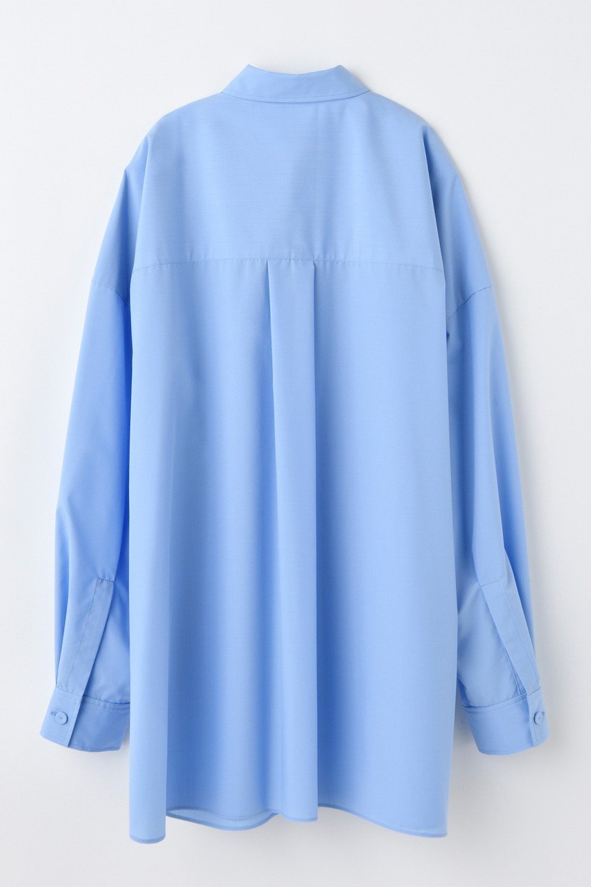 【ナゴンスタンス/nagonstans】の【10/15 12:00販売開始】double-pockets shirt/シャツ 人気、トレンドファッション・服の通販 founy(ファニー) 　ファッション　Fashion　レディースファッション　Fashion for Women　トップス・カットソー　Cut & Sew Tops　シャツ・ブラウス・オフィスカジュアル　Elegant Blouses & Button-Ups　アシンメトリー　Asymmetrical Style　スリーブ　Sleeve, Long Sleeve / Short Sleeve　ブロード　Broadcloth, Fine Cotton　メンズ　Men's, Menswear　ロング　Long, Long-Length　新作・新入荷　New Arrivals / New In　other-2|ID: prp329100004727455 ipo3291000000034153416