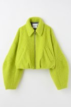 【ナゴンスタンス/nagonstans】の【10/15 12:00販売開始】round blouson/ブルゾン Lime|ID: prp329100004727457 ipo3291000000034153421