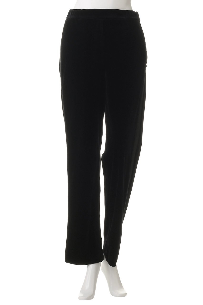 【ルームエイト/Room no.8】の【Room no.8 BLACK】サテン ベロアサイドライン パンツ 人気、トレンドファッション・服の通販 founy(ファニー) 　ファッション　Fashion　レディースファッション　Fashion for Women　パンツ　Pants & Trousers　なめらか　Smooth, Silky Texture　サテン　Satin, Glossy Fabric　シンプル　Simple, Minimal　フェミニン　Feminine, Girly　ベロア　Velour, Soft Velvet　エレガント 上品　Elegant　other-2|ID: prp329100004727461 ipo3291000000036041189