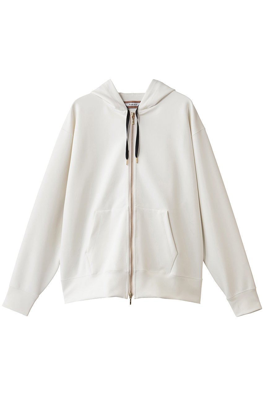 【ルームエイト/Room no.8】のAIR ジャージー ジップ アップ フーデッド トップス インテリア・キッズ・メンズ・レディースファッション・服の通販 founy(ファニー) ファッション Fashion レディースファッション Fashion for Women トップス・カットソー Cut & Sew Tops シャツ・ブラウス・オフィスカジュアル Elegant Blouses & Button-Ups レディースパーカー・カジュアルフーディー Casual Hoodies & Sweatshirts ロングTシャツ・Tシャツ Longline T-Shirts & Tees スウェット・クルーネックトップス Sweatshirts & Crewnecks / Relaxed Fit Sweat Tops カットソー・ベーシックTシャツ Cut-and-Sewn Tops / Stretch Tees & Basics ジップ Zip, Zipper ベーシック Basic, Essential 羽織 Haori, Light Jacket オフホワイト|ID: prp329100004727462 ipo3291000000036136058