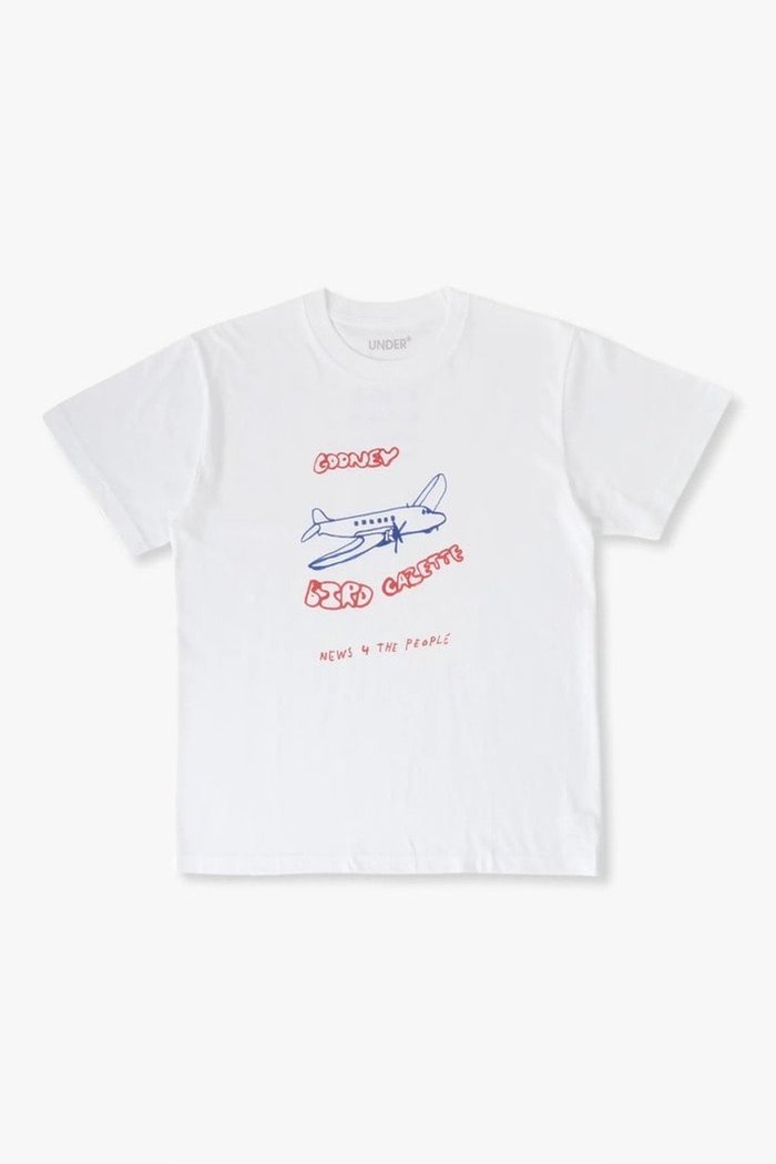 【アンダーアール/UNDER R】の【JOE ROBERTS】【UNDER R別注】グラフィックティー(ホワイト) インテリア・キッズ・メンズ・レディースファッション・服の通販 founy(ファニー) https://founy.com/ ファッション Fashion レディースファッション Fashion for Women トップス・カットソー Cut & Sew Tops シャツ・ブラウス・オフィスカジュアル Elegant Blouses & Button-Ups ロングTシャツ・Tシャツ Longline T-Shirts & Tees カットソー・ベーシックTシャツ Cut-and-Sewn Tops / Stretch Tees & Basics ユニセックス Unisex, Genderless グラフィック Graphic, Graphic Design ショート Short, Short Length スペシャル Special, Limited Edition スリーブ Sleeve, Long Sleeve / Short Sleeve フィット Fit, Slim Fit フロント Front, Front Design プリント Print, Printed Pattern 人気 Popular, Best Seller 別注 Limited Edition, Custom Order 新作・新入荷 New Arrivals / New In |ID: prp329100004727473 ipo3291000000034153529