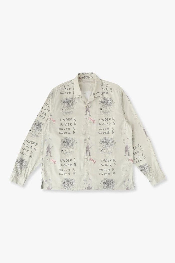 【アンダーアール/UNDER R】の【JOE ROBERTS】【UNDER R別注】オールオーバーパターン シャツ インテリア・キッズ・メンズ・レディースファッション・服の通販 founy(ファニー) https://founy.com/ ファッション Fashion レディースファッション Fashion for Women トップス・カットソー Cut & Sew Tops シャツ・ブラウス・オフィスカジュアル Elegant Blouses & Button-Ups ユニセックス Unisex, Genderless スペシャル Special, Limited Edition スリーブ Sleeve, Long Sleeve / Short Sleeve パターン Pattern, Design Print フィット Fit, Slim Fit プリント Print, Printed Pattern ロング Long, Long-Length 人気 Popular, Best Seller 別注 Limited Edition, Custom Order 新作・新入荷 New Arrivals / New In |ID: prp329100004727475 ipo3291000000034153543