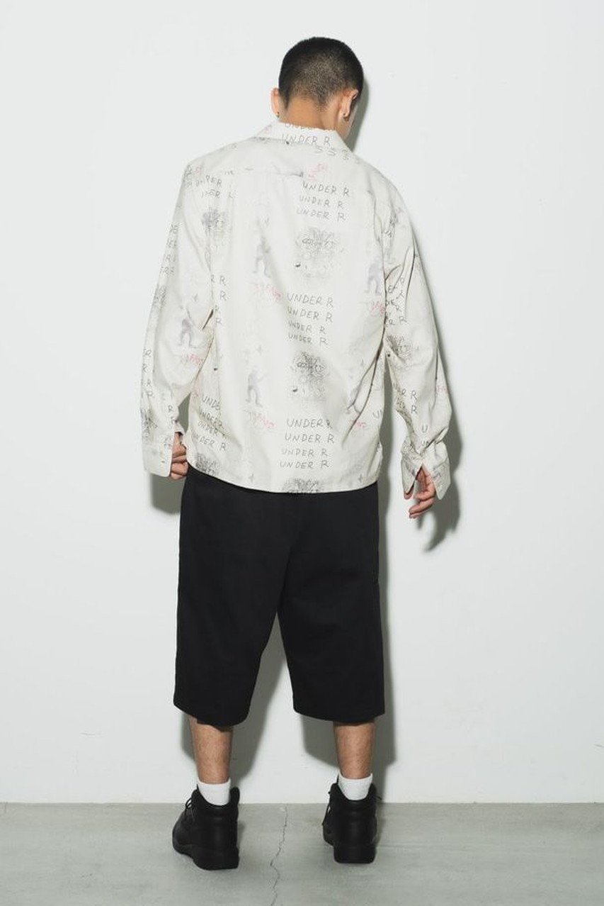 【アンダーアール/UNDER R】の【10/11 11:00販売開始】【JOE ROBERTS】【UNDER R別注】オールオーバーパターン シャツ 人気、トレンドファッション・服の通販 founy(ファニー) 　ファッション　Fashion　レディースファッション　Fashion for Women　トップス・カットソー　Cut & Sew Tops　シャツ・ブラウス・オフィスカジュアル　Elegant Blouses & Button-Ups　スペシャル　Special, Limited Edition　スリーブ　Sleeve, Long Sleeve / Short Sleeve　人気　Popular, Best Seller　パターン　Pattern, Design Print　フィット　Fit, Slim Fit　プリント　Print, Printed Pattern　別注　Limited Edition, Custom Order　ユニセックス　Unisex, Genderless　ロング　Long, Long-Length　新作・新入荷　New Arrivals / New In　other-8|ID: prp329100004727475 ipo3291000000034153556