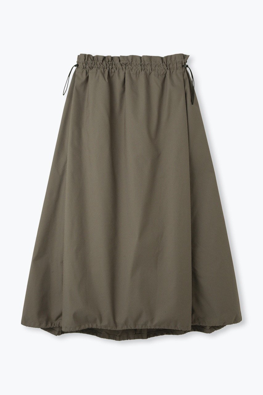 【レリル/lelill】の【日本製】オールウェザーバルーンフレアーSK インテリア・キッズ・メンズ・レディースファッション・服の通販 founy(ファニー) 　ファッション　Fashion　レディースファッション　Fashion for Women　スカート　Skirts　定番　Standard, Basic Item　新作・新入荷　New Arrivals / New In　日本製　Made In Japan　ブラウン|ID: prp329100004727476 ipo3291000000034153559