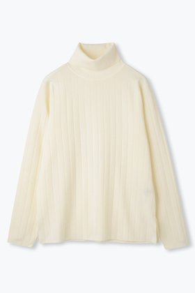 【レリル/lelill】 ハイテクワイドリブニット人気、トレンドファッション・服の通販 founy(ファニー) ファッション Fashion レディースファッション Fashion for Women トップス・カットソー Cut & Sew Tops ニット Knit Tops & Sweaters カジュアルプルオーバー・ニットトップス Pullovers & Knit Tops / Casual Pullovers タートルネック Turtleneck, High Neck リブニット Rib Knit, Ribbed Knit ワイドリブ Wide Rib, Wide Ribbed Knit 新作・新入荷 New Arrivals / New In 洗える Machine Washable |ID:prp329100004727478