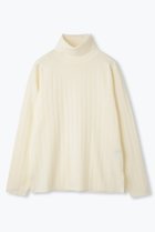 【レリル/lelill】のハイテクワイドリブニット 人気、トレンドファッション・服の通販 founy(ファニー) ファッション Fashion レディースファッション Fashion for Women トップス・カットソー Cut & Sew Tops ニット Knit Tops & Sweaters カジュアルプルオーバー・ニットトップス Pullovers & Knit Tops / Casual Pullovers タートルネック Turtleneck, High Neck リブニット Rib Knit, Ribbed Knit ワイドリブ Wide Rib, Wide Ribbed Knit 洗える Machine Washable thumbnail エクリュ|ID: prp329100004727478 ipo3291000000035512913