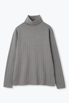 【レリル/lelill】のハイテクワイドリブニット 人気、トレンドファッション・服の通販 founy(ファニー) ファッション Fashion レディースファッション Fashion for Women トップス・カットソー Cut & Sew Tops ニット Knit Tops & Sweaters カジュアルプルオーバー・ニットトップス Pullovers & Knit Tops / Casual Pullovers タートルネック Turtleneck, High Neck リブニット Rib Knit, Ribbed Knit ワイドリブ Wide Rib, Wide Ribbed Knit 洗える Machine Washable thumbnail グレー|ID: prp329100004727478 ipo3291000000035512914