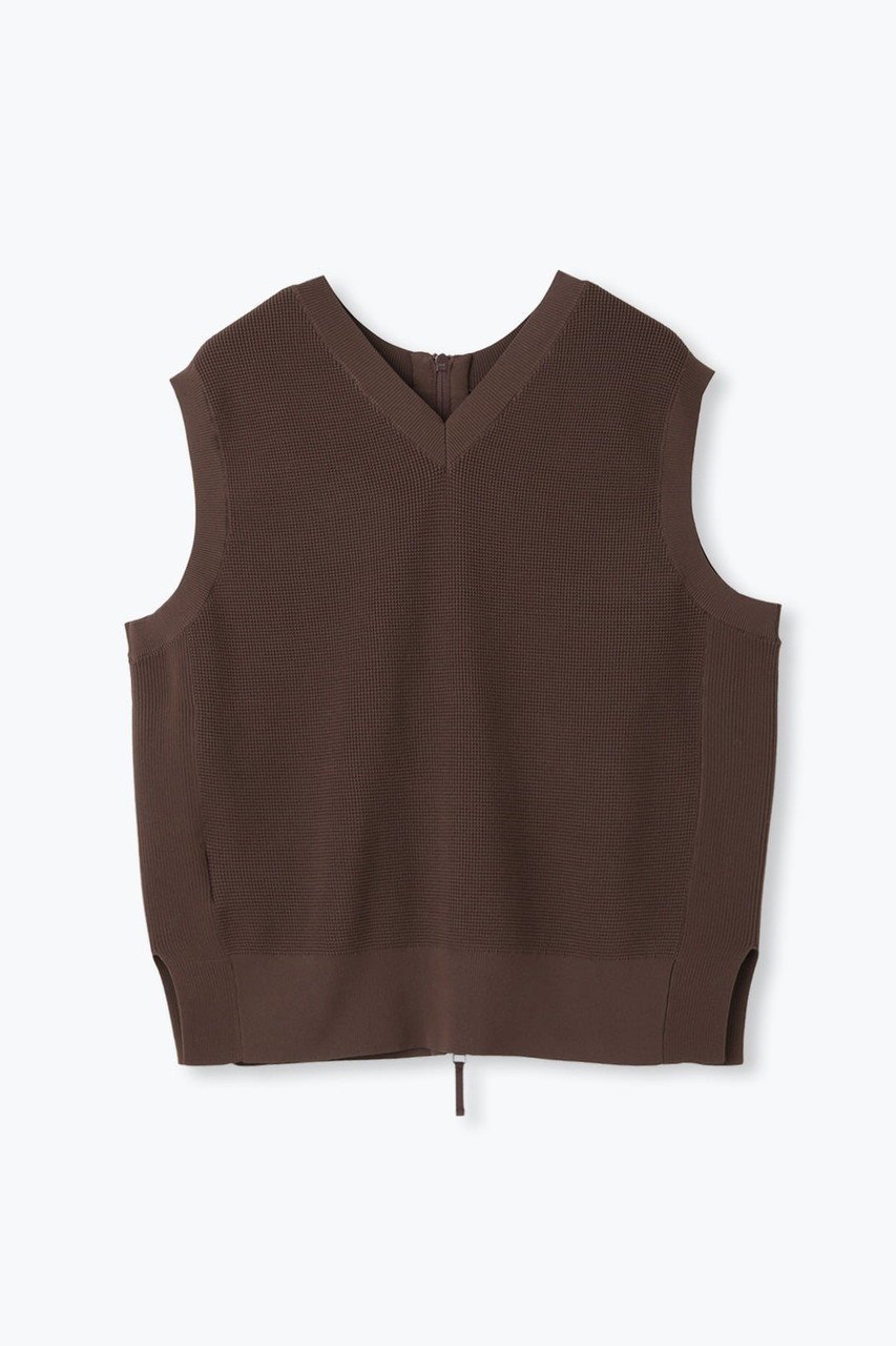 【レリル/lelill】のハイテクワッフル2WAY ジレ 人気、トレンドファッション・服の通販 founy(ファニー) ファッション Fashion レディースファッション Fashion for Women アウター Coat / Outerwear Collection レディースジャケット・軽アウター Jackets アンサンブル Ensemble Set ジャケット Jacket, Outerwear フロント Front, Front Design ベスト Vest, Waistcoat リブニット Rib Knit, Ribbed Knit ワッフル Waffle, Waffle Knit 定番 Standard, Basic Item 洗える Machine Washable other-2|ID: prp329100004727479 ipo3291000000035870586