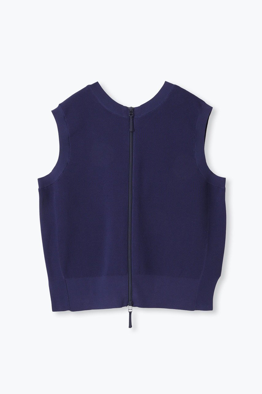 【レリル/lelill】のハイテクワッフル2WAY ジレ インテリア・キッズ・メンズ・レディースファッション・服の通販 founy(ファニー) ファッション Fashion レディースファッション Fashion for Women アウター Coat / Outerwear Collection レディースジャケット・軽アウター Jackets アンサンブル Ensemble Set ジャケット Jacket, Outerwear フロント Front, Front Design ベスト Vest, Waistcoat リブニット Rib Knit, Ribbed Knit ワッフル Waffle, Waffle Knit 定番 Standard, Basic Item 洗える Machine Washable ネイビー|ID: prp329100004727479 ipo3291000000036377595