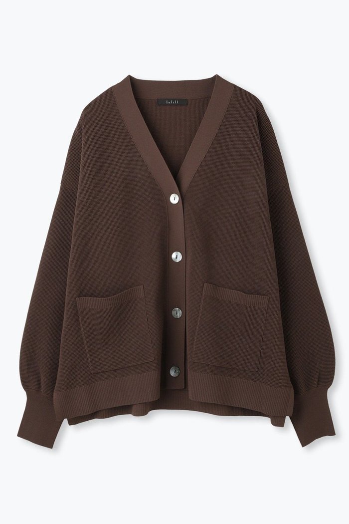 【レリル/lelill】のハイテクワッフル カーディガン インテリア・キッズ・メンズ・レディースファッション・服の通販 founy(ファニー) https://founy.com/ ファッション Fashion レディースファッション Fashion for Women トップス・カットソー Cut & Sew Tops ニット Knit Tops & Sweaters カーディガン・羽織り Layered Style Cardigans カーディガン Cardigan, Knitwear フィット Fit, Slim Fit リブニット Rib Knit, Ribbed Knit ワッフル Waffle, Waffle Knit 新作・新入荷 New Arrivals / New In 洗える Machine Washable |ID: prp329100004727482 ipo3291000000034153609