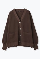 【レリル/lelill】のハイテクワッフル カーディガン ブラウン|ID: prp329100004727482 ipo3291000000035870600