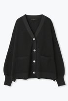 【レリル/lelill】のハイテクワッフル カーディガン ブラック|ID: prp329100004727482 ipo3291000000035870603