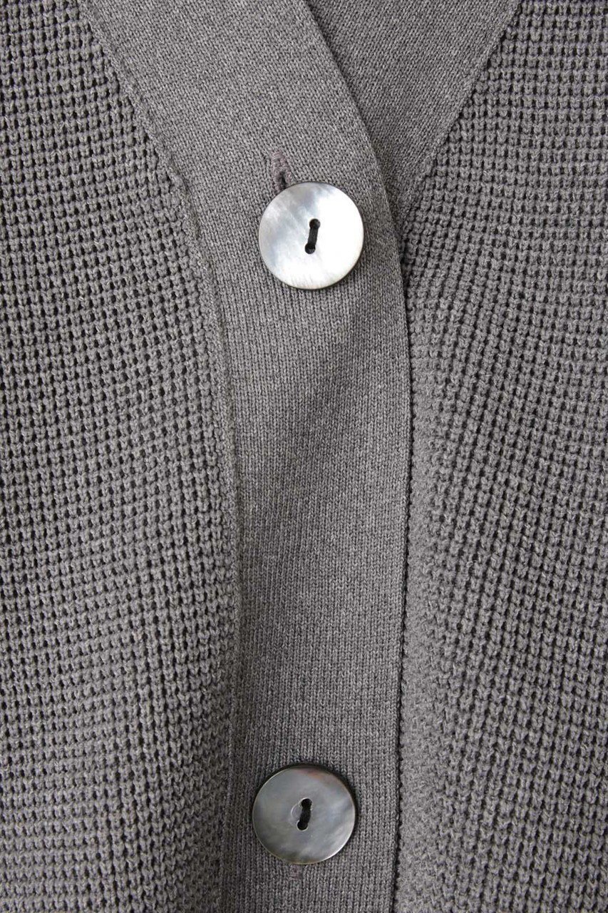 【レリル/lelill】のハイテクワッフル カーディガン 人気、トレンドファッション・服の通販 founy(ファニー) 　ファッション　Fashion　レディースファッション　Fashion for Women　トップス・カットソー　Cut & Sew Tops　ニット　Knit Tops & Sweaters　カーディガン・羽織り　Layered Style Cardigans　カーディガン　Cardigan, Knitwear　フィット　Fit, Slim Fit　リブニット　Rib Knit, Ribbed Knit　ワッフル　Waffle, Waffle Knit　洗える　Machine Washable　other-4|ID: prp329100004727482 ipo3291000000035983554