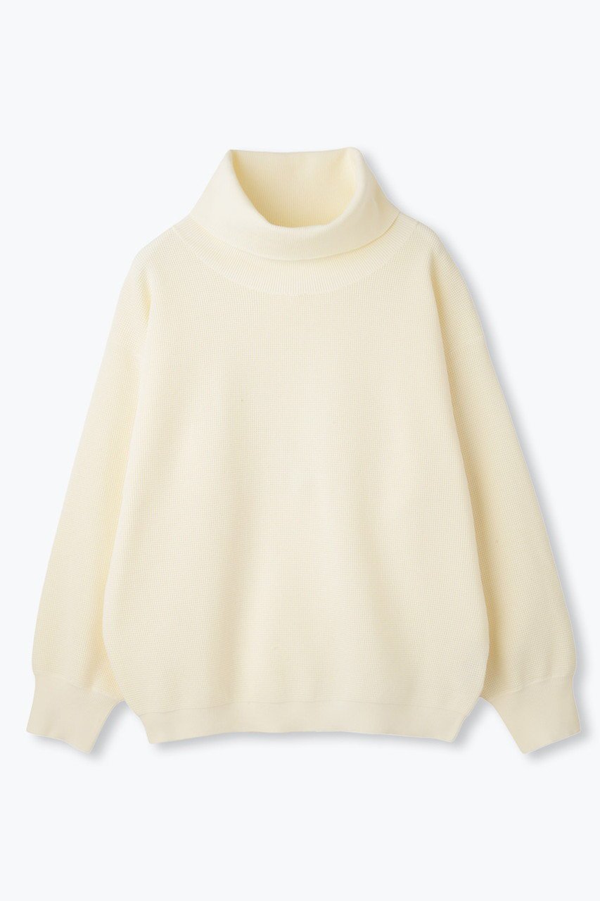 【レリル/lelill】のハイテクワッフル タートルニット インテリア・キッズ・メンズ・レディースファッション・服の通販 founy(ファニー) 　ファッション　Fashion　レディースファッション　Fashion for Women　トップス・カットソー　Cut & Sew Tops　ニット　Knit Tops & Sweaters　カジュアルプルオーバー・ニットトップス　Pullovers & Knit Tops / Casual Pullovers　スリム　Slim, Slim Fit　セーター　Sweater, Knitwear　タートル　Turtleneck, Turtle Collar　タートルネック　Turtleneck, High Neck　ワッフル　Waffle, Waffle Knit　新作・新入荷　New Arrivals / New In　洗える　Machine Washable　A/W・秋冬　Autumn/Winter　エクリュ|ID: prp329100004727484 ipo3291000000034153631