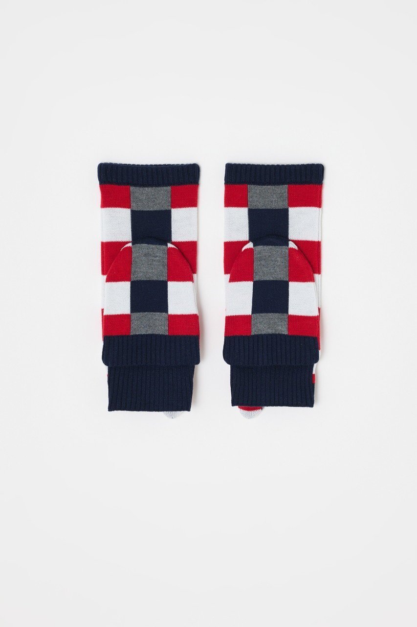 【ナゴンスタンス/nagonstans】の【10/15 12:00販売開始】block check gloves/グローブ 人気、トレンドファッション・服の通販 founy(ファニー) 　ファッション　Fashion　レディースファッション　Fashion for Women　手袋　Gloves & Mittens　チェック　Check, Plaid, Tartan　新作・新入荷　New Arrivals / New In　other-3|ID: prp329100004727485 ipo3291000000034153652