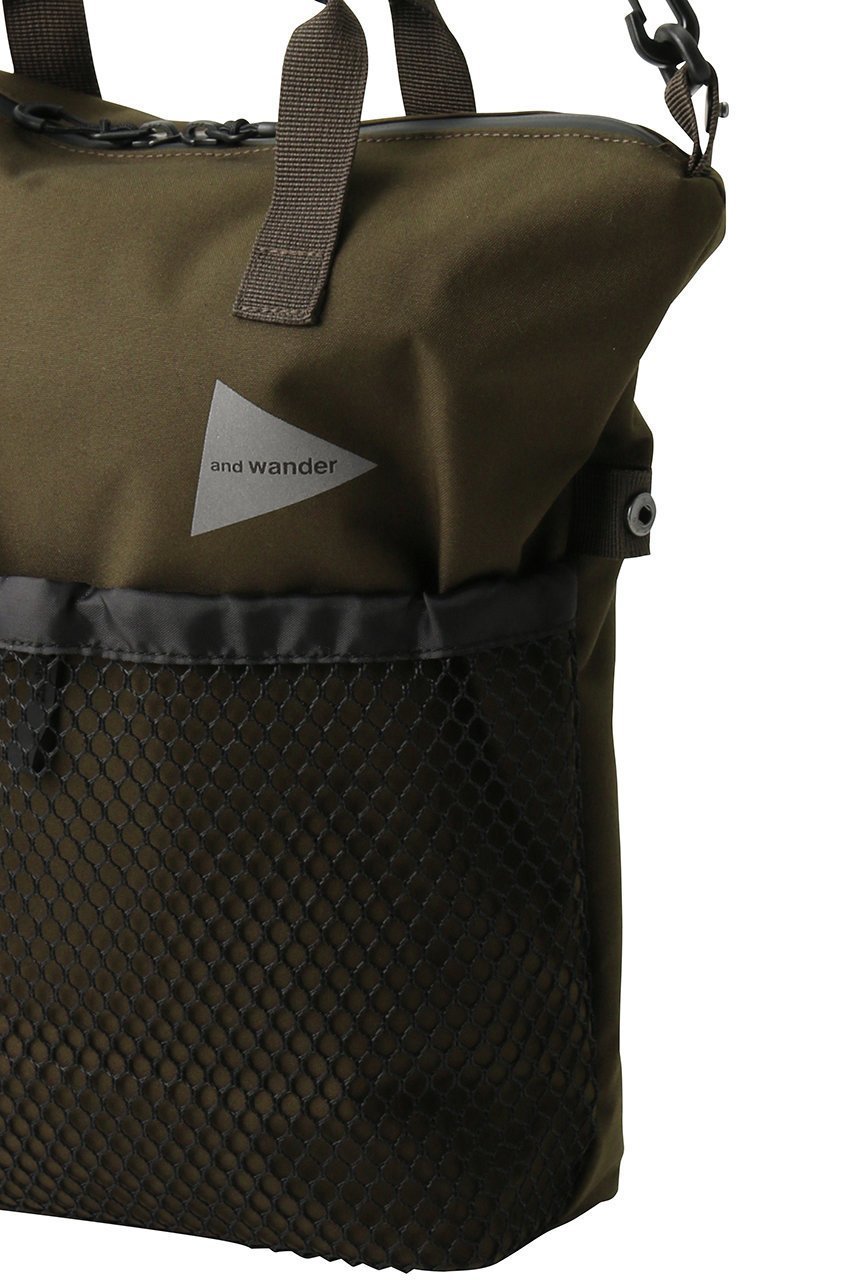 【アンドワンダー/and wander】の【UNISEX】ポリエステル コットン 2way バッグ 人気、トレンドファッション・服の通販 founy(ファニー) 　ファッション　Fashion　レディースファッション　Fashion for Women　バッグ　Bags　ユニセックス　Unisex, Genderless　アウトドア　Outdoor Clothing　ショルダー　Shoulder, Shoulder Strap　新作・新入荷　New Arrivals / New In　other-4|ID: prp329100004727489 ipo3291000000034153680