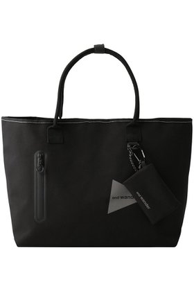 【アンドワンダー/and wander】 【UNISEX】ポリエステル コットン トート バッグ人気、トレンドファッション・服の通販 founy(ファニー) ファッション Fashion レディースファッション Fashion for Women バッグ Bags ユニセックス Unisex, Genderless アウトドア Outdoor Clothing ジップ Zip, Zipper ポケット Pocket, Pocket Detail 旅行 Travel |ID:prp329100004727490