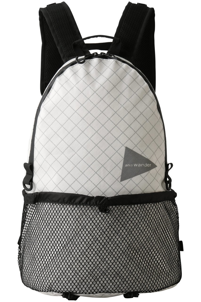 【アンドワンダー/and wander】の【UNISEX】ECOPAK 20L デイパック 人気、トレンドファッション・服の通販 founy(ファニー) 　ファッション　Fashion　レディースファッション　Fashion for Women　バッグ　Bags　ユニセックス　Unisex, Genderless　アウトドア　Outdoor Clothing　コンパクト　Compact, Small Size　チェック　Check, Plaid, Tartan　デイパック　Daypack, Casual Backpack　ポケット　Pocket, Pocket Detail　メッシュ　Mesh, Net Fabric　リュック　Backpack, Rucksack　新作・新入荷　New Arrivals / New In　 other-1|ID: prp329100004727494 ipo3291000000034153703