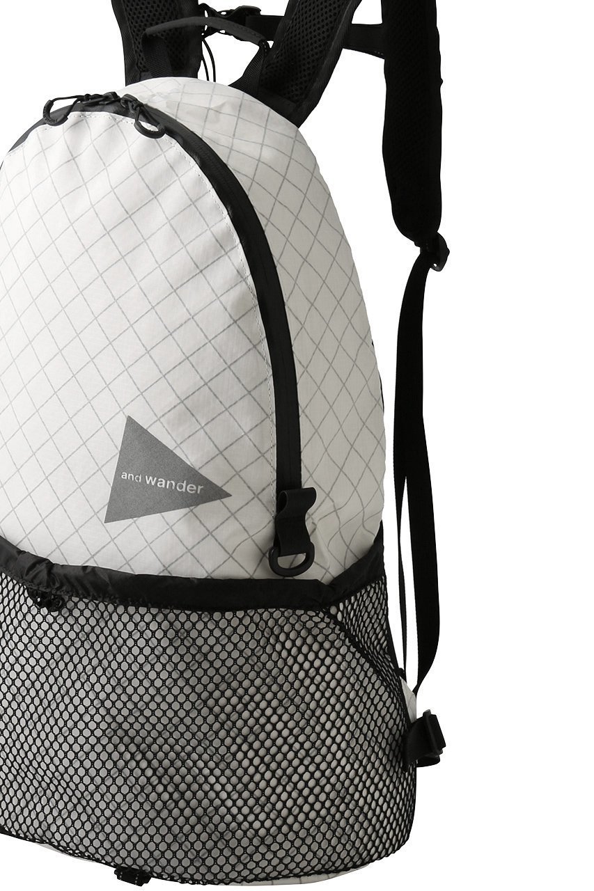 【アンドワンダー/and wander】の【UNISEX】ECOPAK 20L デイパック 人気、トレンドファッション・服の通販 founy(ファニー) 　ファッション　Fashion　レディースファッション　Fashion for Women　バッグ　Bags　ユニセックス　Unisex, Genderless　アウトドア　Outdoor Clothing　コンパクト　Compact, Small Size　チェック　Check, Plaid, Tartan　デイパック　Daypack, Casual Backpack　ポケット　Pocket, Pocket Detail　メッシュ　Mesh, Net Fabric　リュック　Backpack, Rucksack　新作・新入荷　New Arrivals / New In　other-4|ID: prp329100004727494 ipo3291000000034153711
