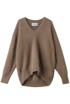 【マルティニーク/martinique】の【l heritage martinique】Vネックプルオーバー キャメル|ID:prp329100004727503