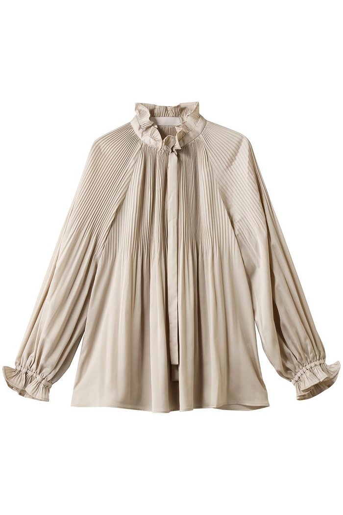 【マリリンムーン/MARILYN MOON】のアコーディオンプリーツブラウス インテリア・キッズ・メンズ・レディースファッション・服の通販 founy(ファニー) https://founy.com/ ファッション Fashion レディースファッション Fashion for Women トップス・カットソー Cut & Sew Tops シャツ・ブラウス・オフィスカジュアル Elegant Blouses & Button-Ups オケージョン Occasion Wear クラシック Classic, Timeless Style スリーブ Sleeve, Long Sleeve / Short Sleeve プリーツ Pleats, Pleated ボトム Bottoms, Lower Wear リボン Ribbon, Bow ロング Long, Long-Length 人気 Popular, Best Seller |ID: prp329100004727506 ipo3291000000035512958