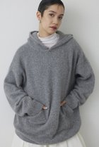 【ウィムガゼット/Whim Gazette】の【THE PAUSE】ファーニットフーディープルオーバー グレー|ID: prp329100004727509 ipo3291000000036041305