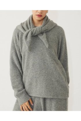 【ウィムガゼット/Whim Gazette】 【THE PAUSE】ファーニットスカーフSET プルオーバー人気、トレンドファッション・服の通販 founy(ファニー) ファッション Fashion レディースファッション Fashion for Women トップス・カットソー Cut & Sew Tops ニット Knit Tops & Sweaters カジュアルプルオーバー・ニットトップス Pullovers & Knit Tops / Casual Pullovers おすすめ Recommended / Our Picks スカーフ Scarf, Neckwear セットアップ Set-Up, Coordinated Outfit フォックス Fox, Fox Fur 新作・新入荷 New Arrivals / New In |ID:prp329100004727510