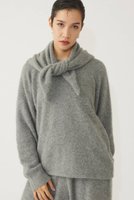 【ウィムガゼット/Whim Gazette】の【THE PAUSE】ファーニットスカーフSET プルオーバー 人気、トレンドファッション・服の通販 founy(ファニー) ファッション Fashion レディースファッション Fashion for Women トップス・カットソー Cut & Sew Tops ニット Knit Tops & Sweaters カジュアルプルオーバー・ニットトップス Pullovers & Knit Tops / Casual Pullovers おすすめ Recommended / Our Picks スカーフ Scarf, Neckwear セットアップ Set-Up, Coordinated Outfit フォックス Fox, Fox Fur 新作・新入荷 New Arrivals / New In |ID:prp329100004727510