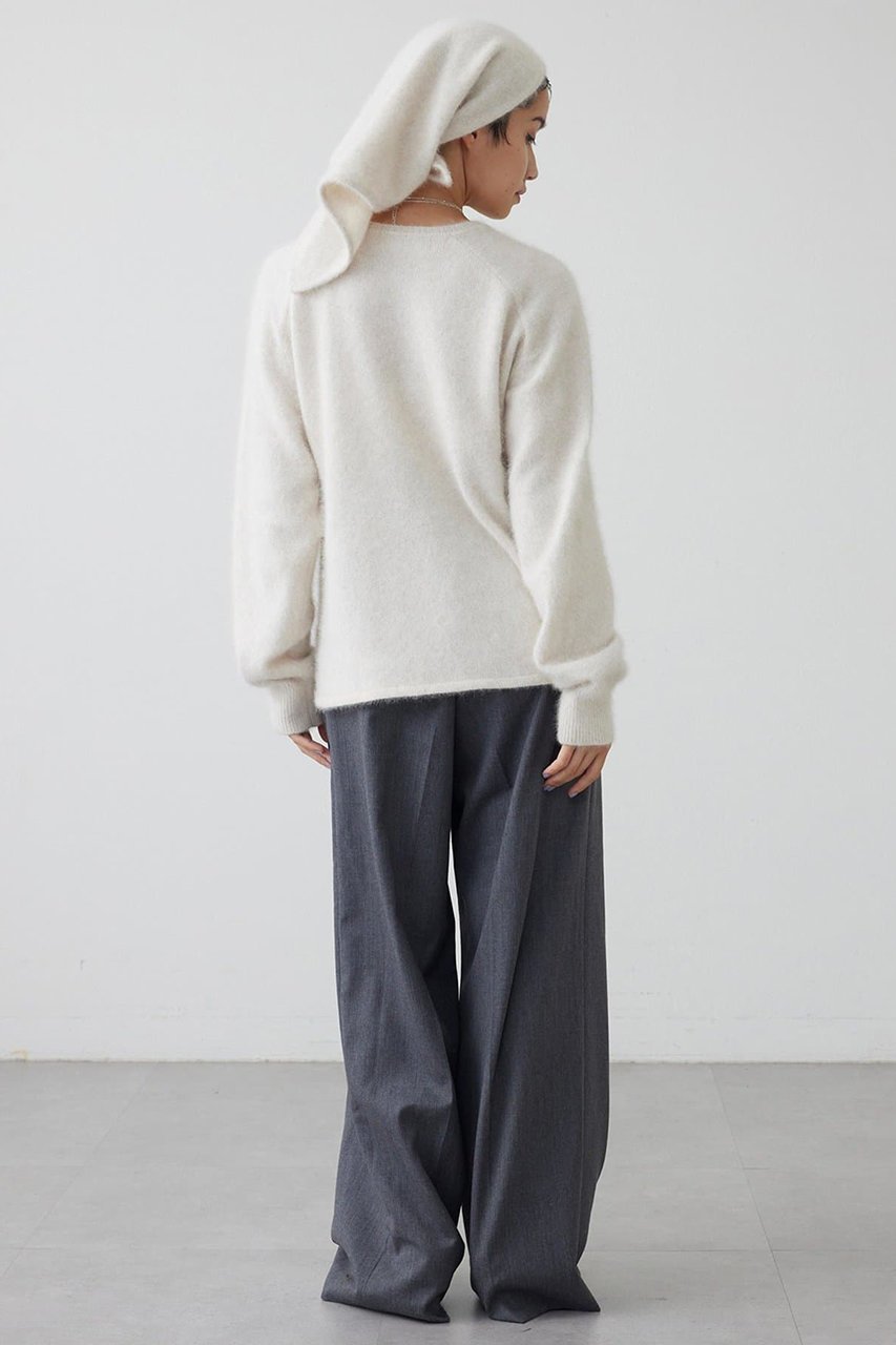 【ウィムガゼット/Whim Gazette】の【THE PAUSE】ファーニットスカーフSET プルオーバー 人気、トレンドファッション・服の通販 founy(ファニー) 　ファッション　Fashion　レディースファッション　Fashion for Women　トップス・カットソー　Cut & Sew Tops　ニット　Knit Tops & Sweaters　カジュアルプルオーバー・ニットトップス　Pullovers & Knit Tops / Casual Pullovers　おすすめ　Recommended / Our Picks　スカーフ　Scarf, Neckwear　セットアップ　Set-Up, Coordinated Outfit　フォックス　Fox, Fox Fur　新作・新入荷　New Arrivals / New In　other-6|ID: prp329100004727510 ipo3291000000034153884