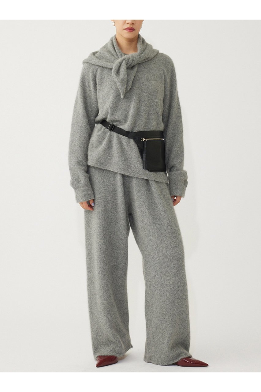 【ウィムガゼット/Whim Gazette】の【THE PAUSE】ファーニットドロストパンツ 人気、トレンドファッション・服の通販 founy(ファニー) 　ファッション　Fashion　レディースファッション　Fashion for Women　パンツ　Pants & Trousers　おすすめ　Recommended / Our Picks　セットアップ　Set-Up, Coordinated Outfit　フォックス　Fox, Fox Fur　ワイド　Wide, Wide Fit　新作・新入荷　New Arrivals / New In　 other-1|ID: prp329100004727512 ipo3291000000034153893