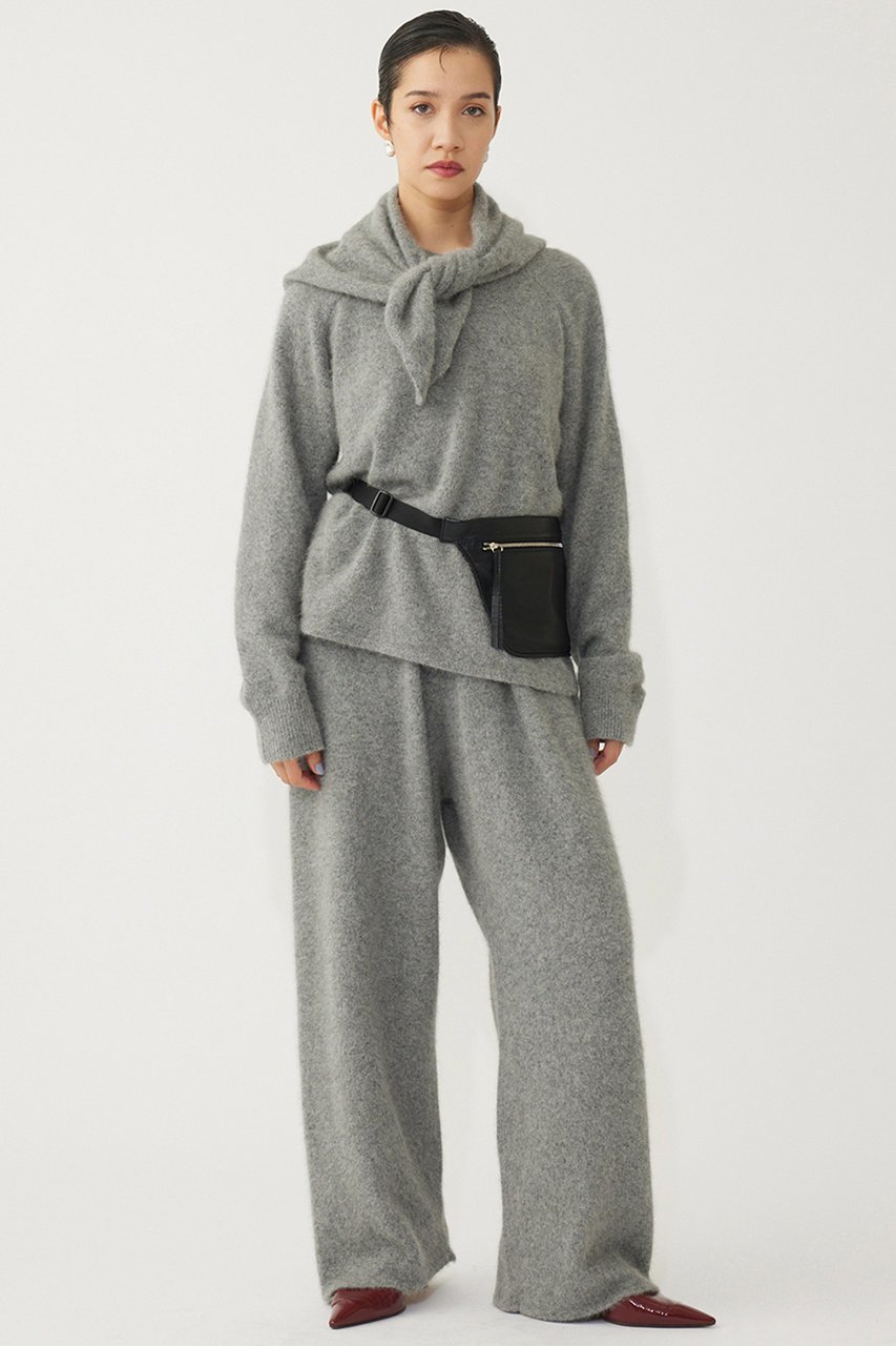 【ウィムガゼット/Whim Gazette】の【THE PAUSE】ファーニットドロストパンツ 人気、トレンドファッション・服の通販 founy(ファニー) 　ファッション　Fashion　レディースファッション　Fashion for Women　パンツ　Pants & Trousers　おすすめ　Recommended / Our Picks　セットアップ　Set-Up, Coordinated Outfit　フォックス　Fox, Fox Fur　ワイド　Wide, Wide Fit　 other-1|ID: prp329100004727512 ipo3291000000036136107