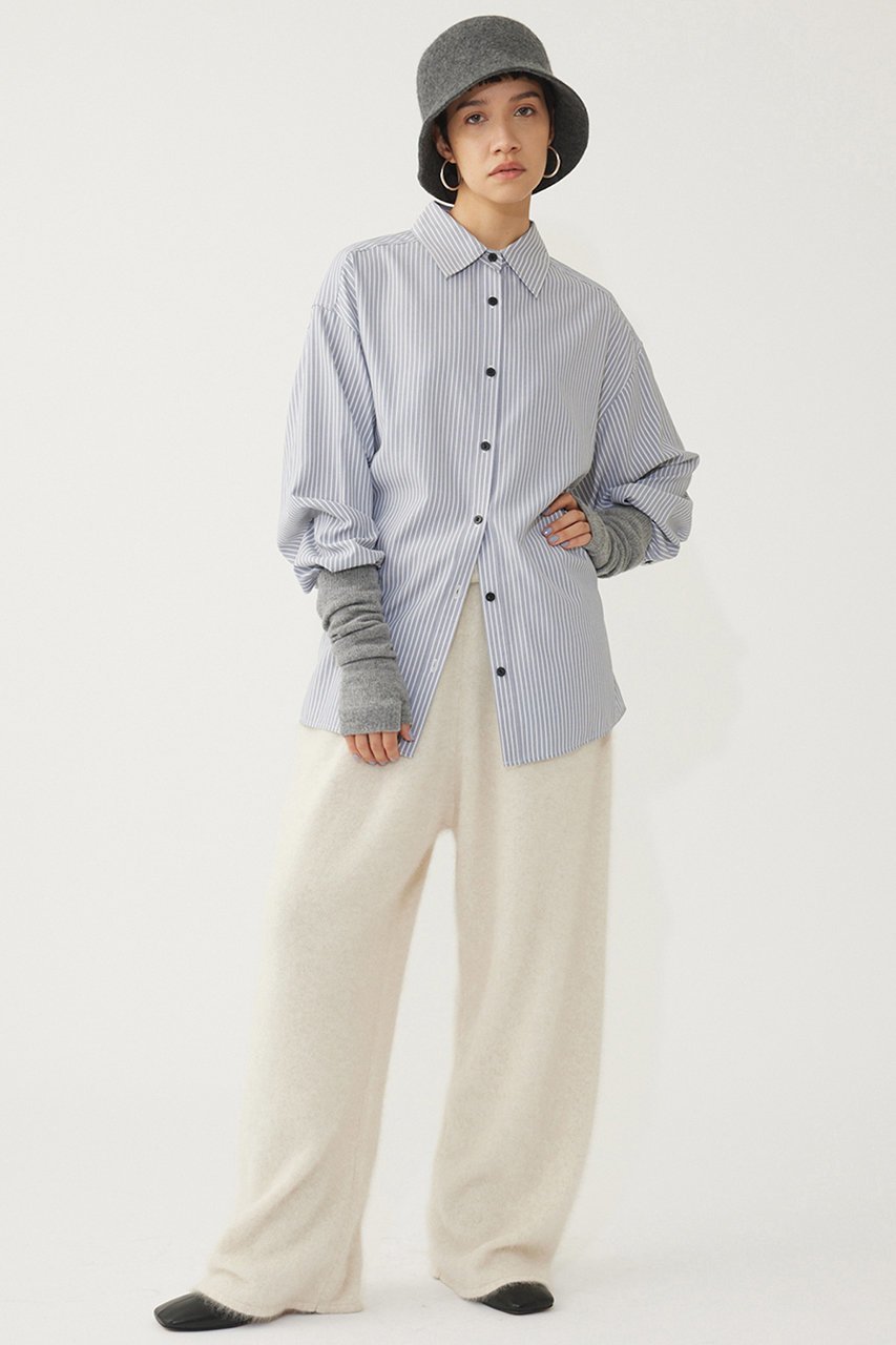 【ウィムガゼット/Whim Gazette】の【THE PAUSE】ファーニットドロストパンツ インテリア・キッズ・メンズ・レディースファッション・服の通販 founy(ファニー) 　ファッション　Fashion　レディースファッション　Fashion for Women　パンツ　Pants & Trousers　おすすめ　Recommended / Our Picks　セットアップ　Set-Up, Coordinated Outfit　フォックス　Fox, Fox Fur　ワイド　Wide, Wide Fit　ライトベージュ|ID: prp329100004727512 ipo3291000000036136109