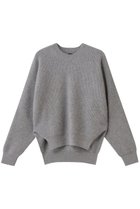 【バトナー/BATONER】のカシミヤ フォックス クルー ネック グレー|ID:prp329100004727518