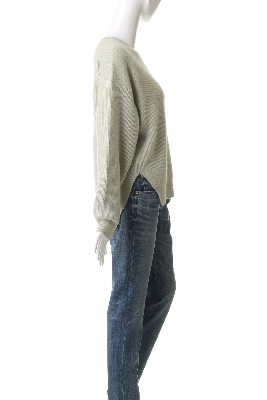 【バトナー/BATONER】のカシミヤ フォックス クルー ネック 人気、トレンドファッション・服の通販 founy(ファニー) 　ファッション　Fashion　レディースファッション　Fashion for Women　トップス・カットソー　Cut & Sew Tops　ニット　Knit Tops & Sweaters　カジュアルプルオーバー・ニットトップス　Pullovers & Knit Tops / Casual Pullovers　スリット　Slit, Slit Detail　フォックス　Fox, Fox Fur　定番　Standard, Basic Item　新作・新入荷　New Arrivals / New In　other-3|ID: prp329100004727518 ipo3291000000034153948