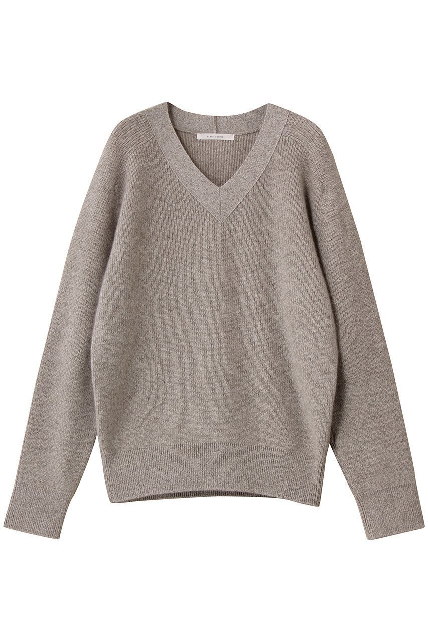 【プレインピープル/PLAIN PEOPLE】のヤクペーパーVネックニット インテリア・キッズ・メンズ・レディースファッション・服の通販 founy(ファニー) 　ファッション　Fashion　レディースファッション　Fashion for Women　トップス・カットソー　Cut & Sew Tops　ニット　Knit Tops & Sweaters　カジュアルプルオーバー・ニットトップス　Pullovers & Knit Tops / Casual Pullovers　Vネックトップス　V-Neck Tops / V-Cut Neckline Shirts　スリーブ　Sleeve, Long Sleeve / Short Sleeve　ペーパー　Paper, Kraft Paper　ロング　Long, Long-Length　新作・新入荷　New Arrivals / New In　オートミール|ID: prp329100004727519 ipo3291000000034153952